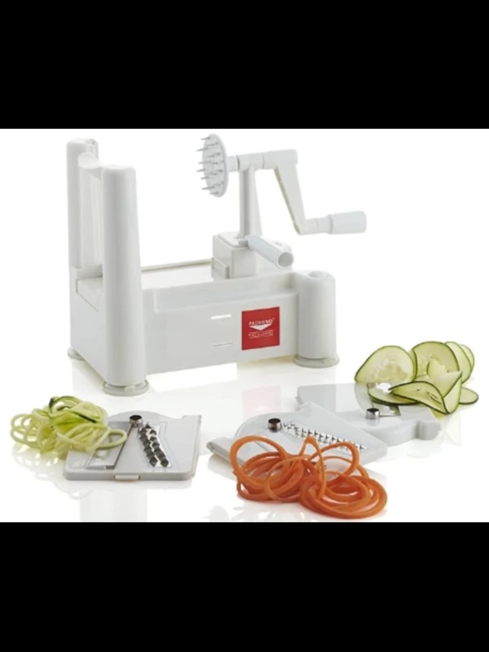 Paderno World Cuisine 3-Blade Spiral Vegetable Slicer  New In Box